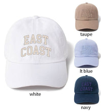 Load image into Gallery viewer, East Coast Tonal Embroidery Hat (2 Colors)
