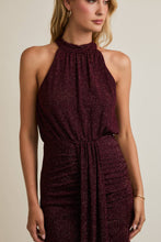 Load image into Gallery viewer, The Vivian Halter Neck Midi Dress
