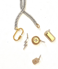 Load image into Gallery viewer, Carabiner Charm Amulet Necklace
