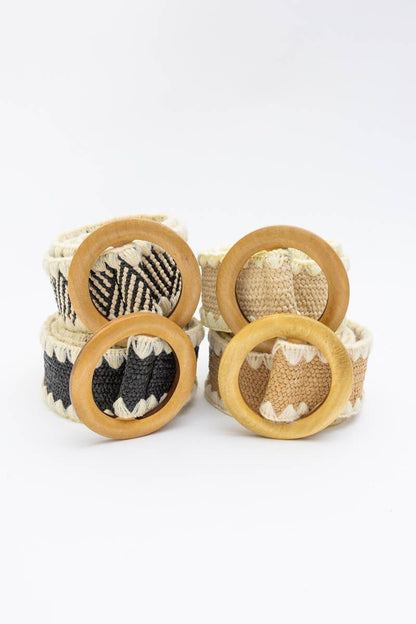 Whipstitch Raffia Belt