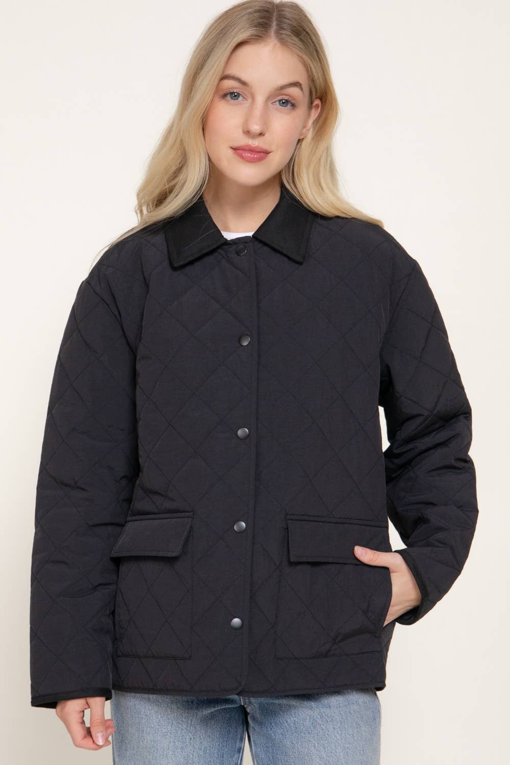 The Willa Quilted Barn Coat (2 Colors)