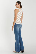 Load image into Gallery viewer, Striped Ribbed Tank Top
