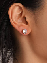 Load image into Gallery viewer, Avenn 18K Gold CZ Earrings (2 Shapes)
