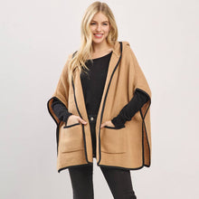 Load image into Gallery viewer, The Lennox Hooded Poncho
