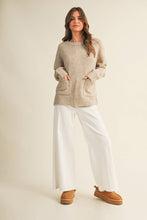 Load image into Gallery viewer, FRONT PATCH POCKET SWEATER TOP
