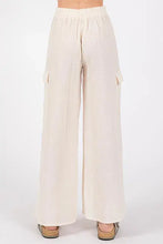 Load image into Gallery viewer, The Cove Gauze Cargo Pants
