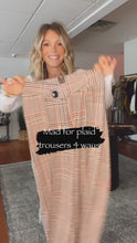 Load and play video in Gallery viewer, Mad For Plaid High Waisted Pant
