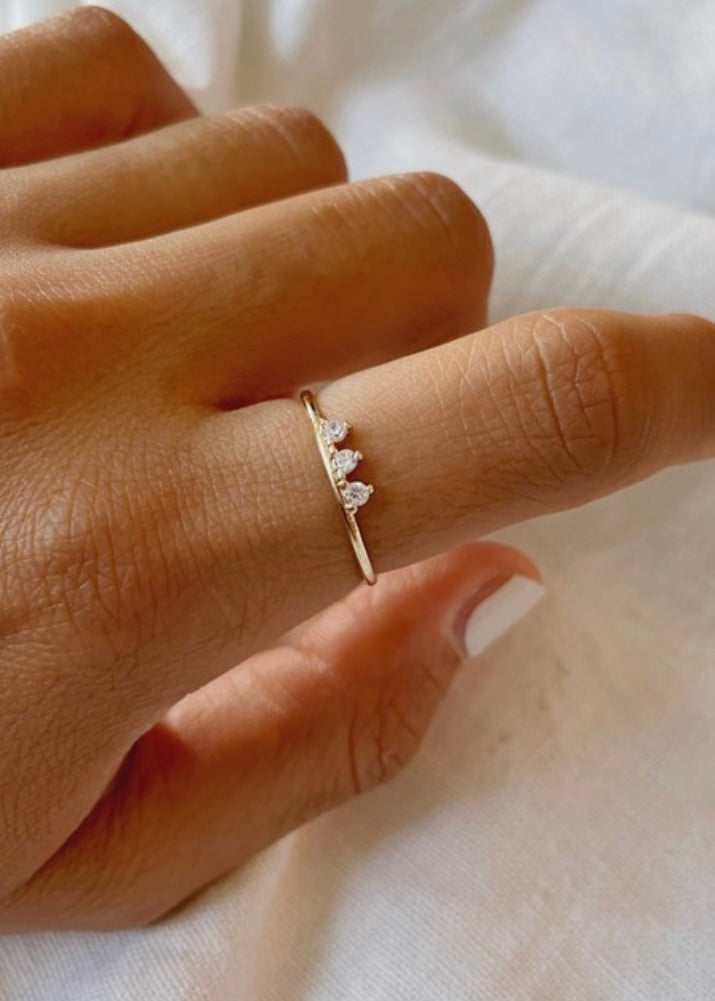 Dainty Micro Pave Ring