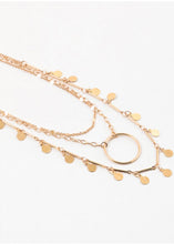 Load image into Gallery viewer, Multi Layer Disc Necklace
